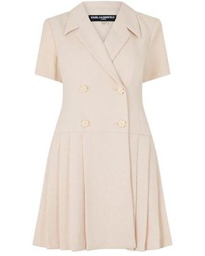 KARL LAGERFELD Blazer Dress - Natural