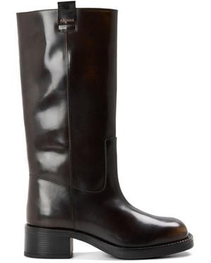 Alohas Sajan Boot Knee High Boots - Black