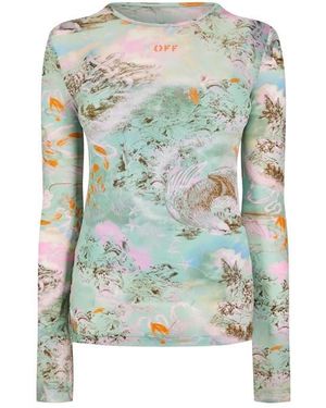 Off-White c/o Virgil Abloh Off Dbl Top Ld61 - Green