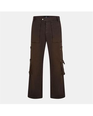 Represent Rep Workshop Cargo Trousers - Brown