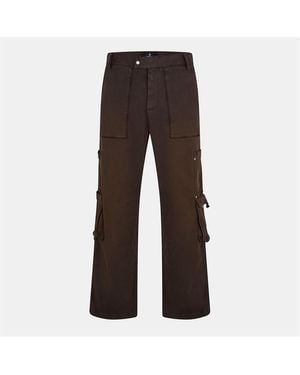 Represent Rep Workshop Cargo Trousers - Brown