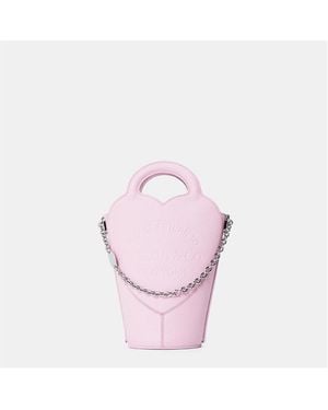 Tiffany & Co. Crossbody Mini Tote Handbag - Pink