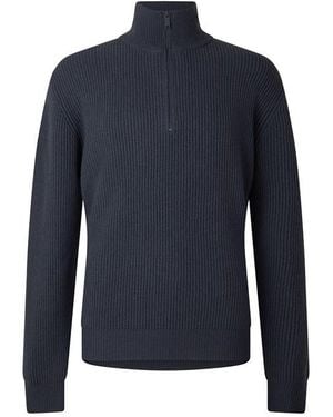 Canada Goose Canada 1/4 Zip Knit Sn64 - Blue