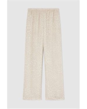 Anine Bing Wide Leg Trousers - Purple