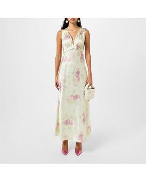 LoveShackFancy Suniva Adjustable Strap Maxi Dress - Multicolour