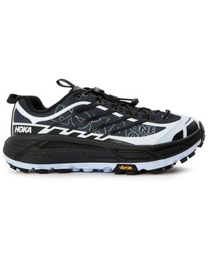 Hoka One One Mafate Off-Road Trail Running Shoes - Black