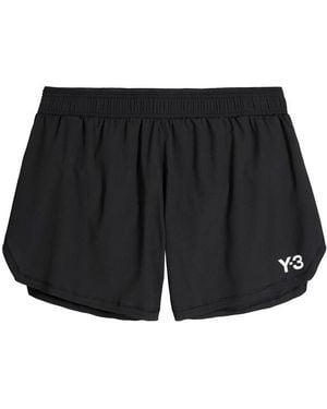 Y-3 Performance Running Shorts - Black