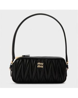 Miu Miu Miu Matales Pouch Ld62 - Black