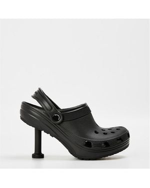 Balenciaga Adjustable Ankle Strap Heeled Sandals - Black