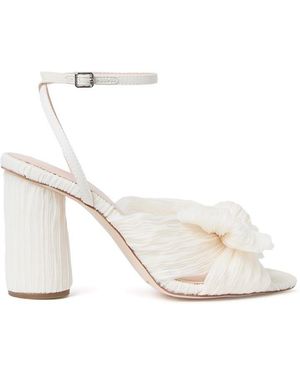 Loeffler Randall Camellia Heeled Sandals - White