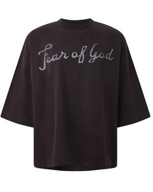 Fear Of God Oversized T-Shirt - Black