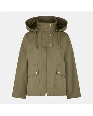 Barbour Cecile Shower Proof Rain Anorak - Green