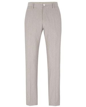 BOSS H-Genius-224 Trousers - Grey
