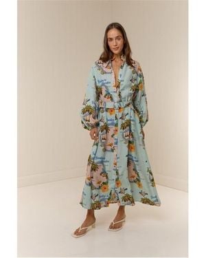 Palm Noosa Palm No Noddy Dress Ld61 - Natural