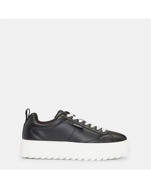 HUGO Lyssa Tenn Platform Trainers - Black