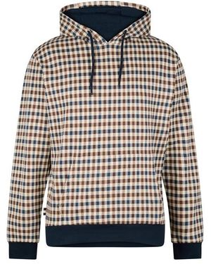 Aquascutum Checked Hoodie - Multicolour