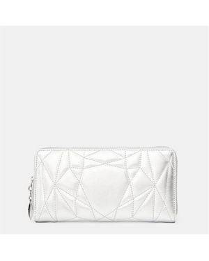Tiffany & Co. Pad Zipped Coin Purse - White