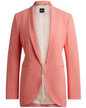 BOSS Jirea Tailored Formal Jacket - Pink