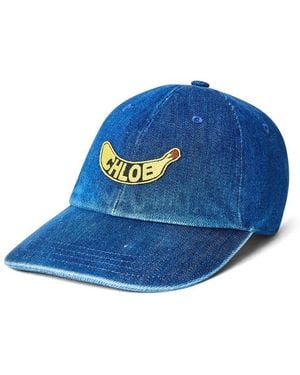 Chloé Chill Baseball Cap - Blue
