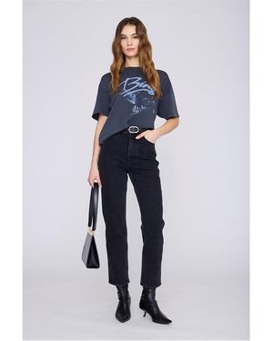 Anine Bing T-Shirt - Black