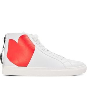 Moschino Court Trainers - Red