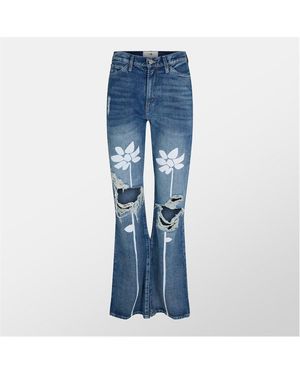 7 For All Mankind Easy Bootcut Jeans - Blue
