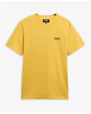 Barbour Small Logo T-Shirt - Yellow