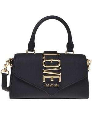 Love Moschino Top Handle Bag - Black