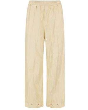 The Couture Club Shell Cargo Trousers - Natural