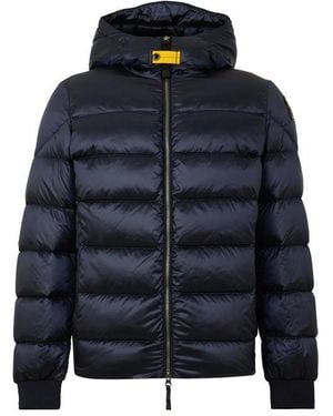 Parajumpers Pharrell Duck Down Short Puffer Jacket - Blue