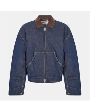 Acne Studios Insulated Denim Jacket - Blue