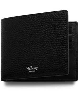 Mulberry Heritage 8 Card Leather Wallet - Black