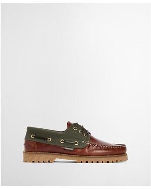 Barbour B.Li Deck Boat Shoe Sn54 - Brown
