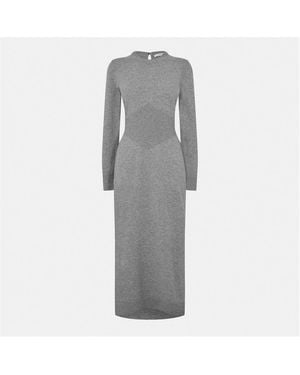 Givenchy Cashmere Midi Jumper Dress - Grey