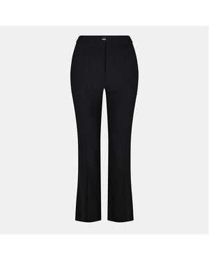 BOSS Timasa1 Straight Leg Trousers - Black