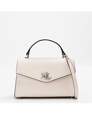 Ralph Lauren Lrl Farrah Satchel - Metallic