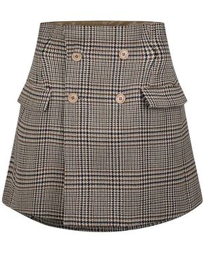 Vetements Deconstructed Mini Skirt - Grey