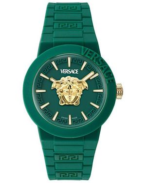 Versace V Pop Quartz Watch - Green