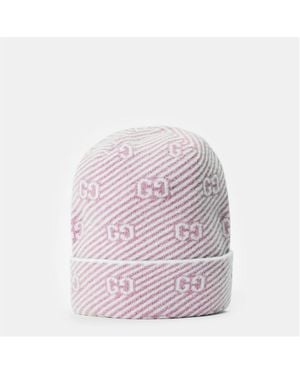 Gucci Knit Stretch Fit Beanie - Purple