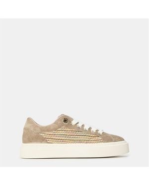 Cleens Ace Trainers - Natural