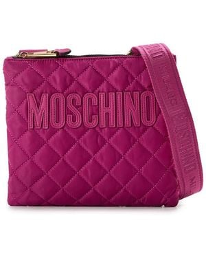 Moschino Leather Belt - Purple