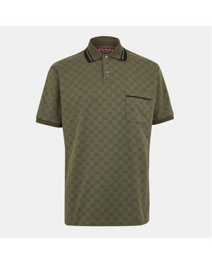 Gucci Gg Jaq Polo Sn54 - Green
