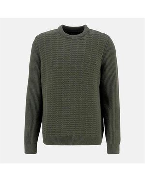 Barbour Cleveland Crew Neck Jumper - Green