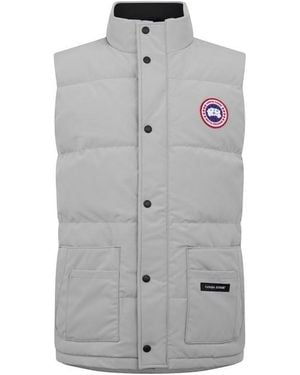 Canada Goose Freestyle Crew Duck Down Waterproof Sleeveless Gilet - Black