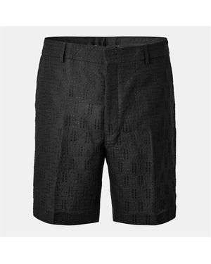 Fendi Linen Shorts - Black