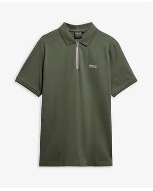 Barbour Short Sleeve Polo Shirt - Green