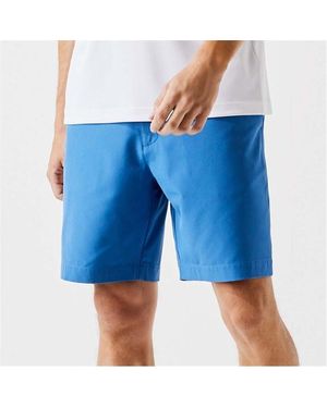 Lacoste Lightweight Stretch Golf Bermuda Shorts - Blue