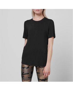 Koral Arabela Short Sleeve T Shirt - Black