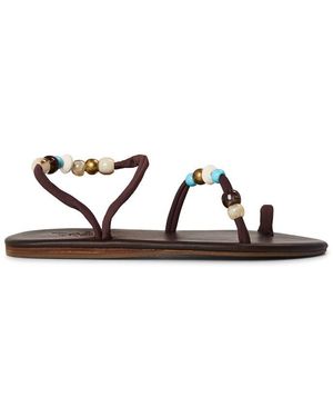 Ancient Greek Sandals Ancient Eleftheria B Ld63 - Brown