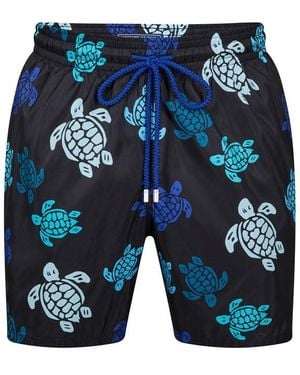 Vilebrequin Printed Swim Shorts - Blue